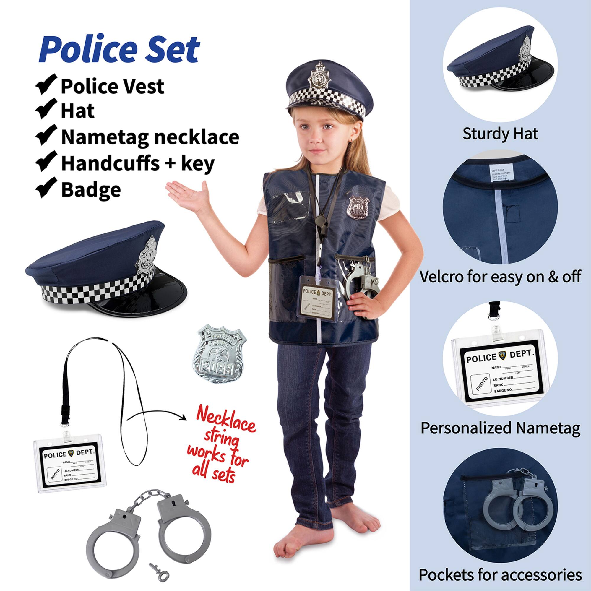 Bintiva Dress Up & Drama Play Hero Costume Trunk Set